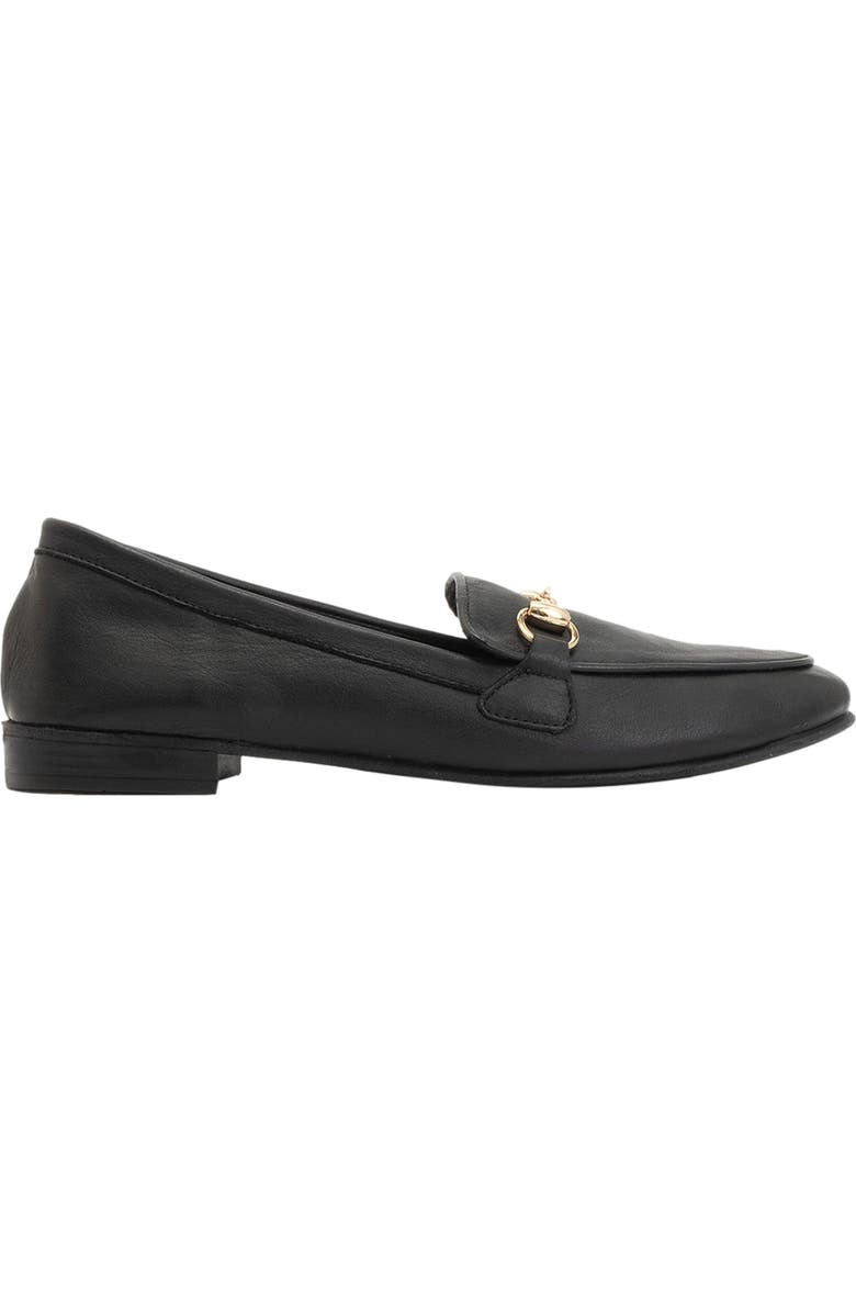 Forever & Always Shoes Rory Leather Bit Loafer, Main, color, Black Leather