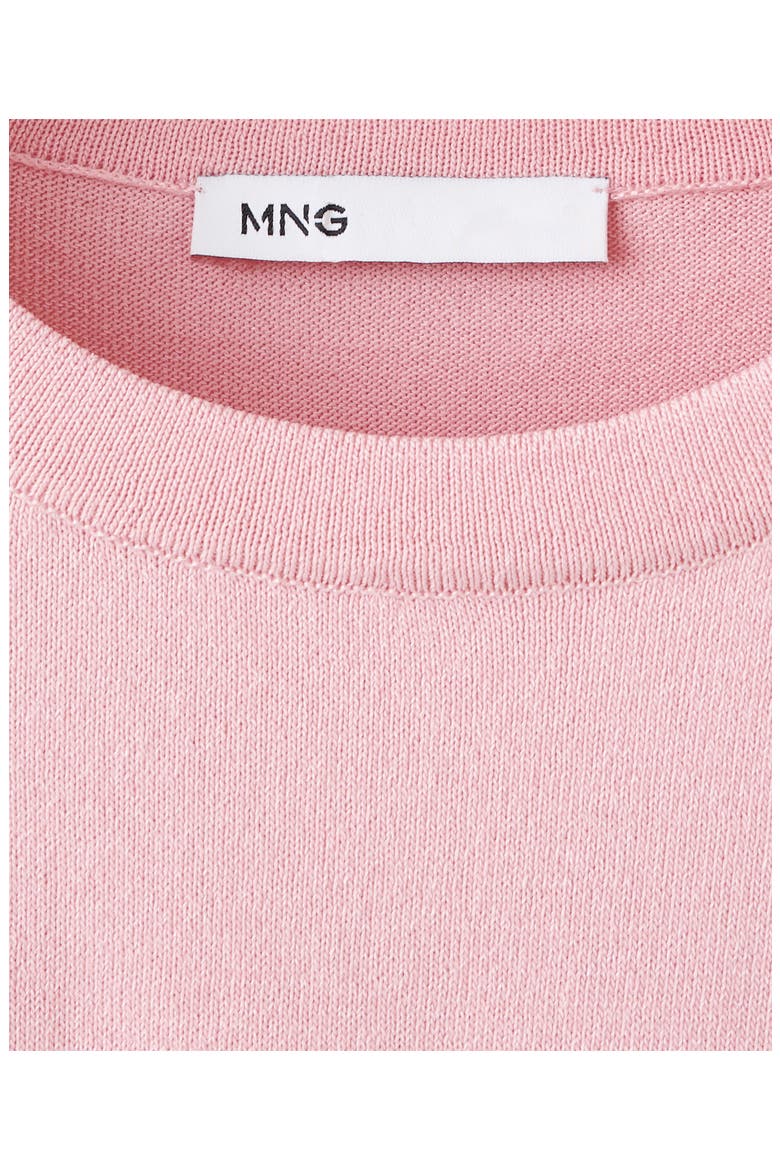 Flying Honeycomb Jersey Sweater, Alternate, color, LIGHT PINK
