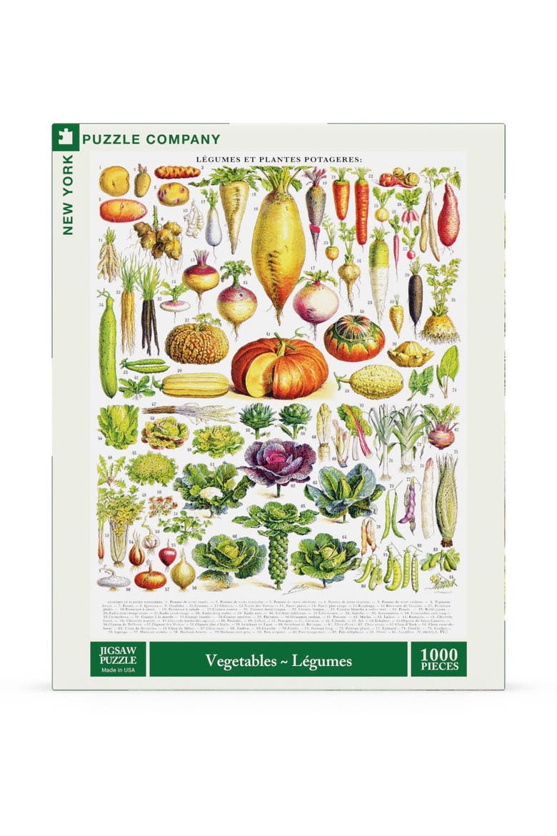 Vegetables ~ Légumes 1000 Piece Puzzle, Main, color, No Color