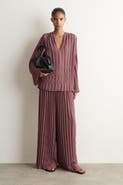 COS Pleated Georgette Pants