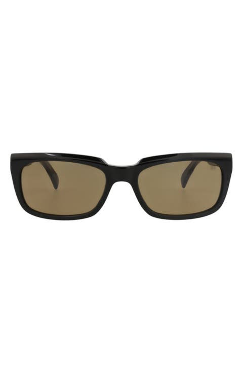 57mm Square Sunglasses