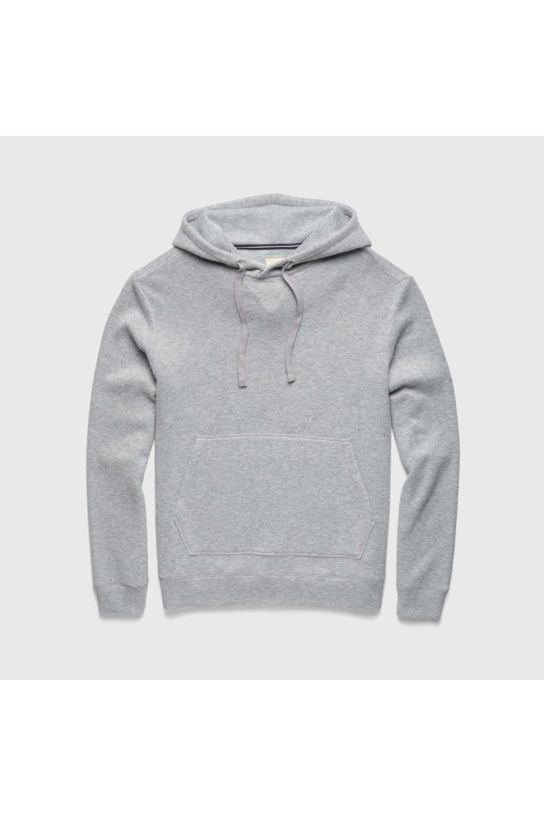 Justin Cashmist Fleece Hoodie, Main, color, heather grey