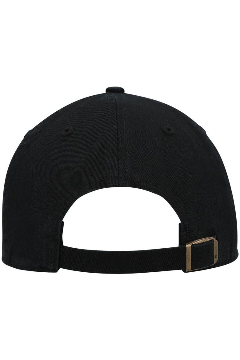 Men's '47 Black Tampa Bay Buccaneers Secondary Clean Up Adjustable Hat, Alternate, color, Black