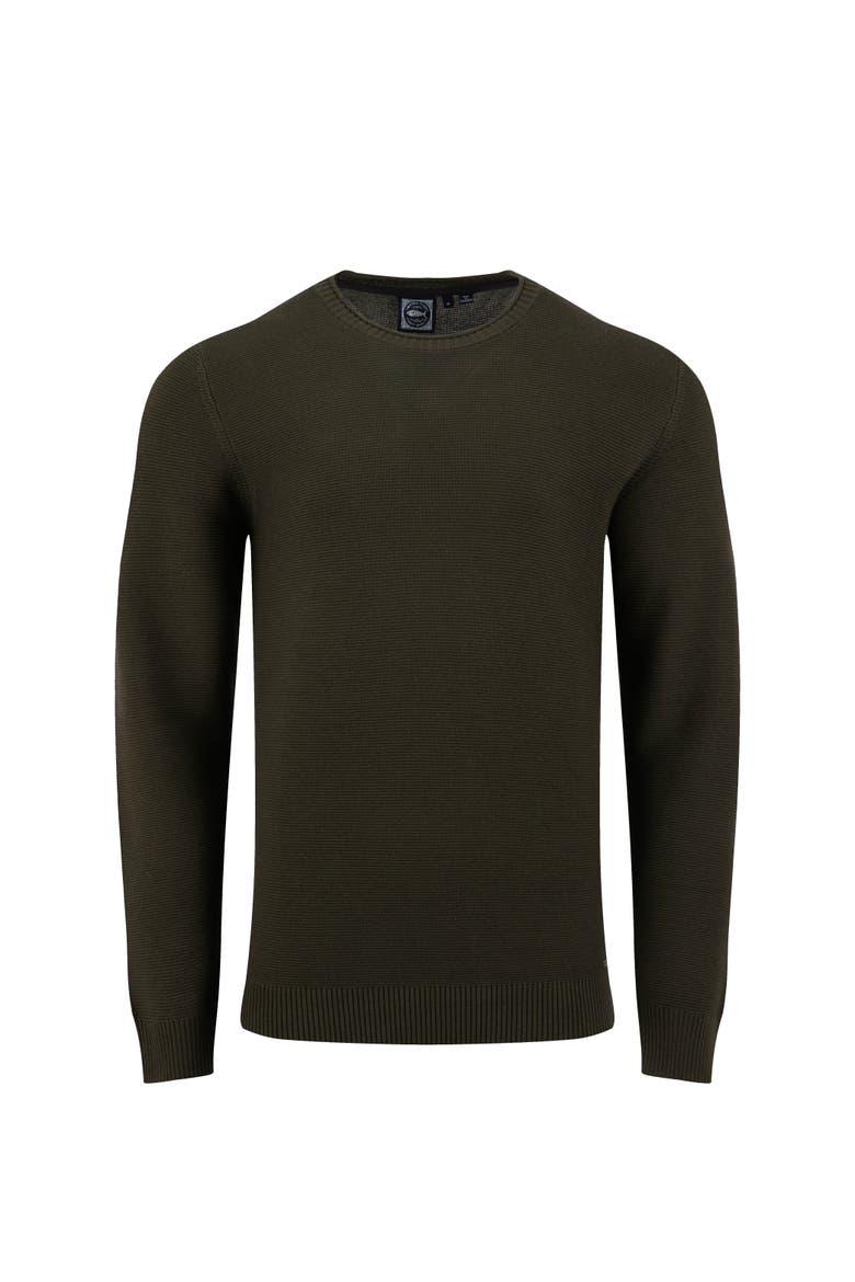 Rhett Crew Neck Knitted Jumper, Alternate, color, Fir Green