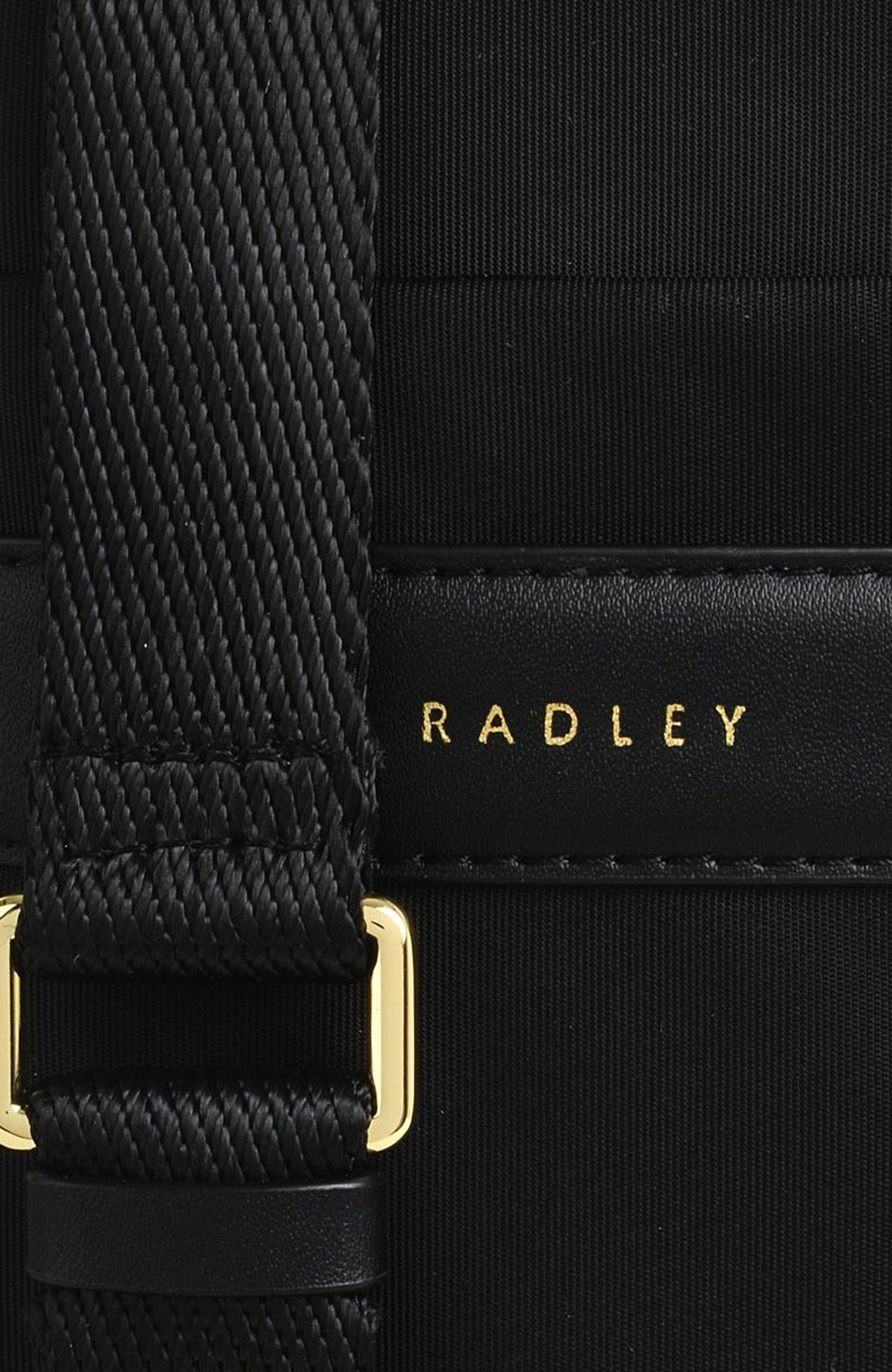 Radley Holland Park Medium Zip Around Phone Crossbody Bag, Alternate, color, Black