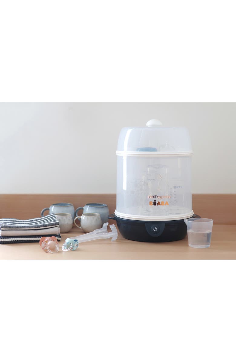BEABA Stéril' Express 2-in-1 Bottle Sterilizer, Alternate, color, Midnight