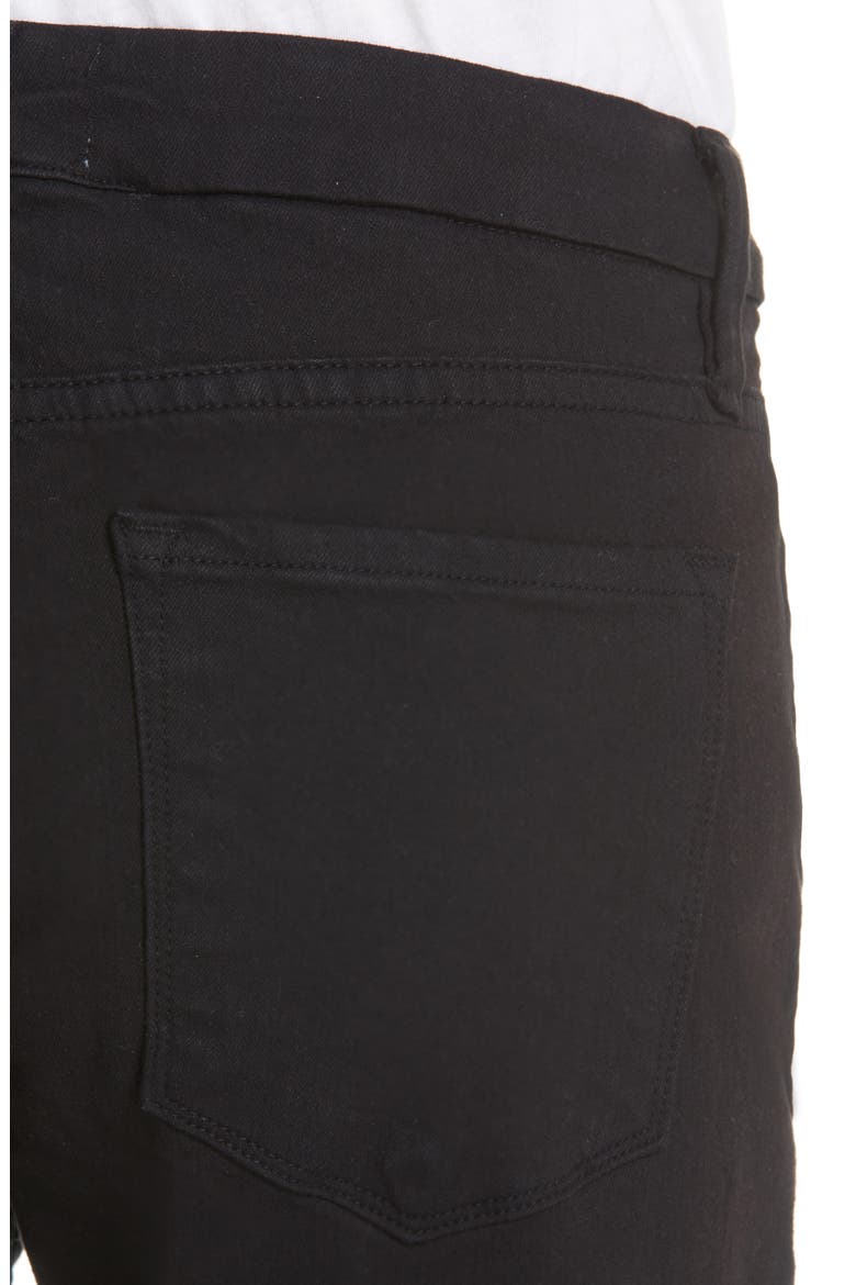Le Crop Mini Bootcut Jeans, Alternate, color, FILM NOIR