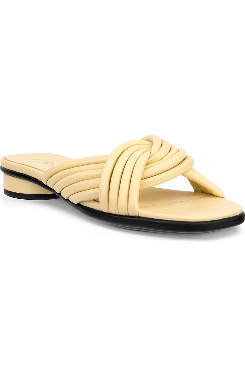 ECCO Alba Mule Sandal, Main, color, Straw