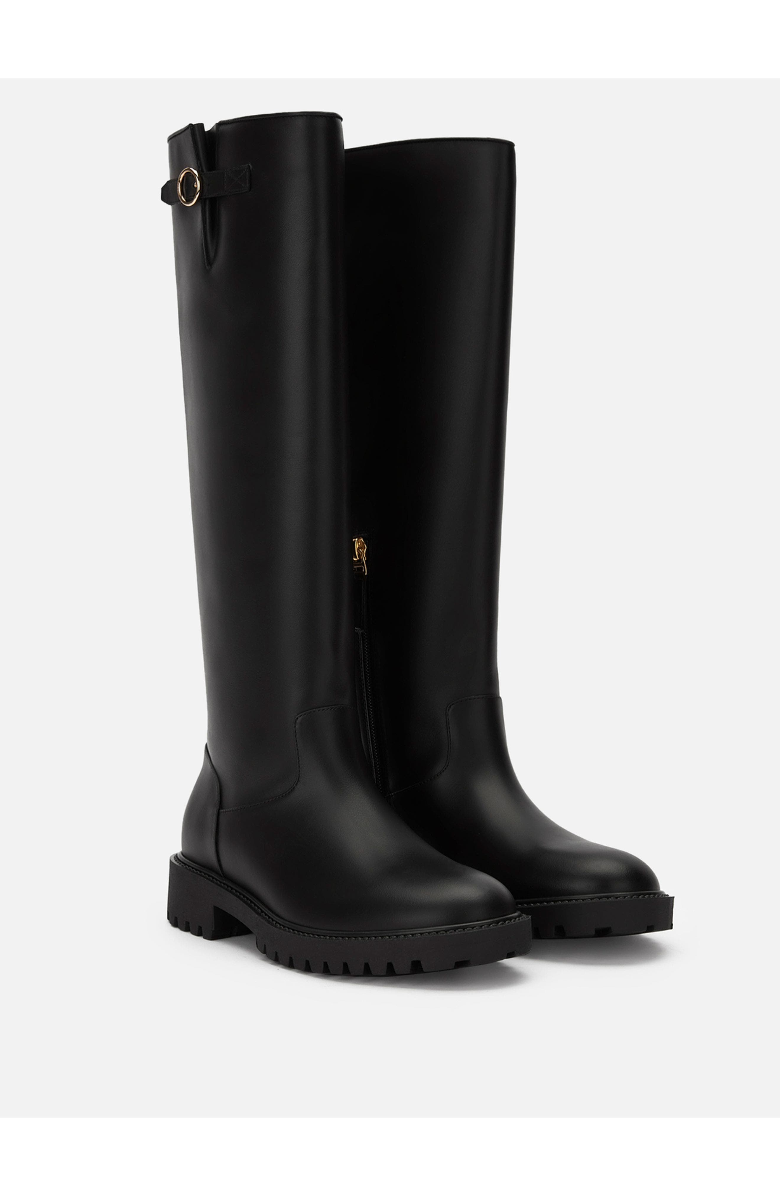 Bally Long Boot, Alternate, color, Black