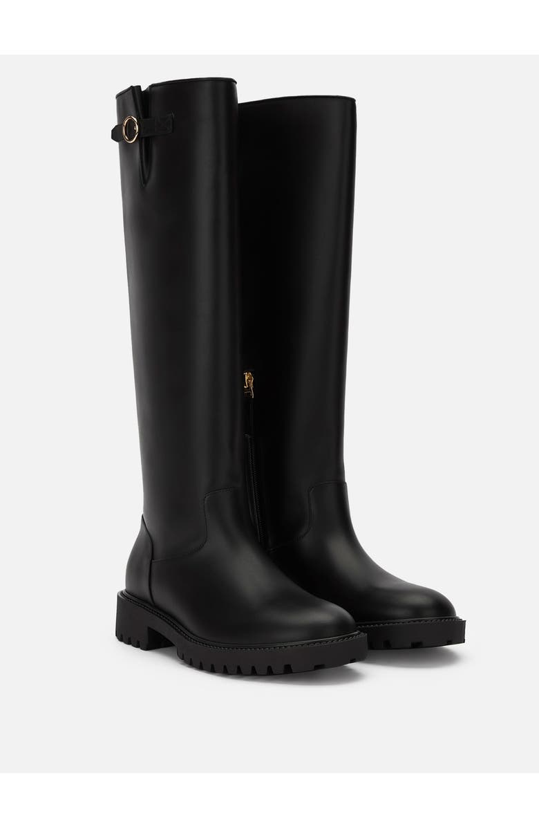 Bally Long Boot, Alternate, color, Black