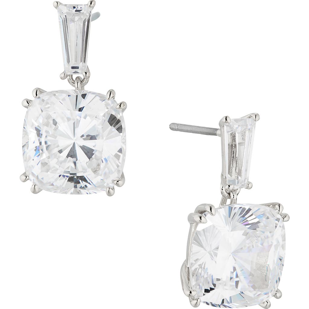 NADRI NADRI A LA CARTE CUBIC ZIRCONIA DROP EARRINGS