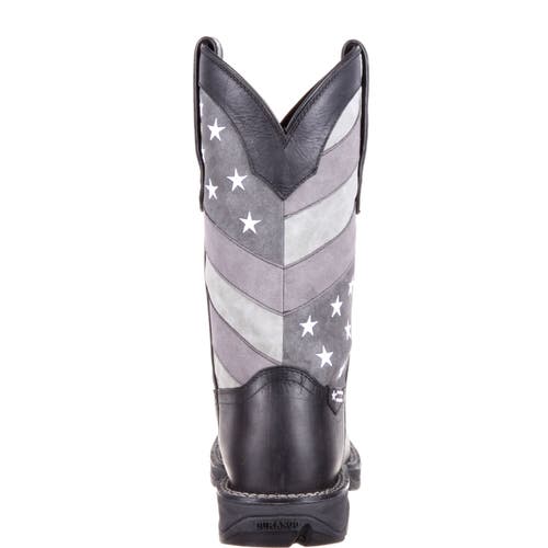 Durango Faded Black Flag Western Boot