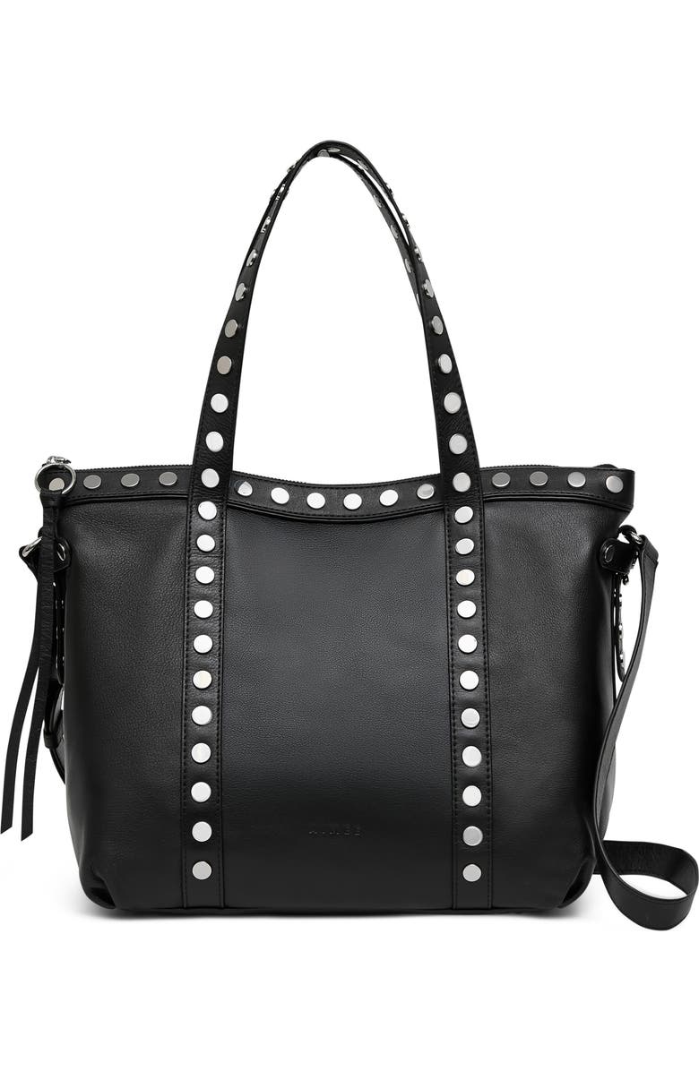 AIMEE Jagger Tote, Main, color, Black