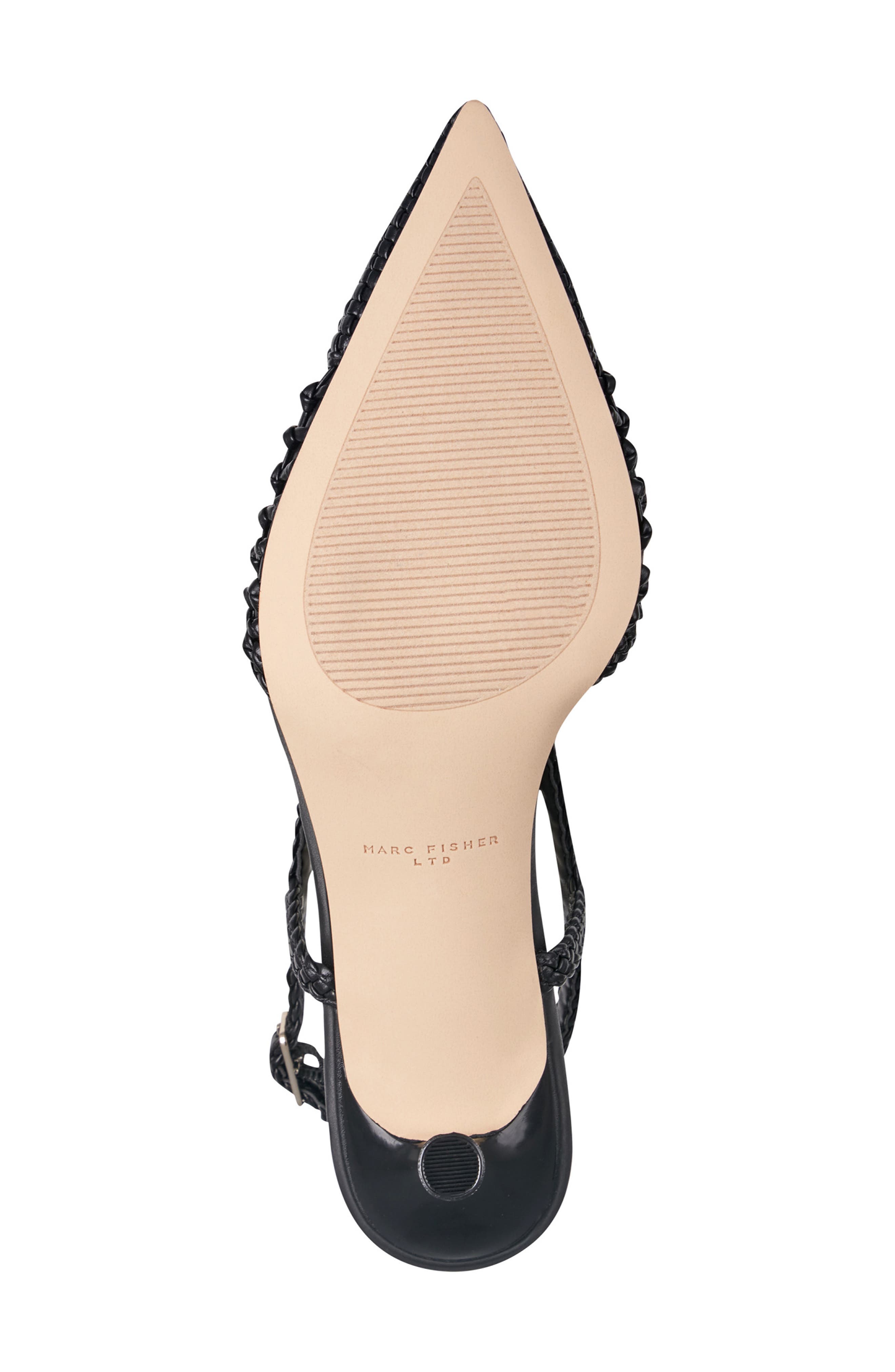Marc Fisher Reagan Slingback Pump, Alternate, color, Black