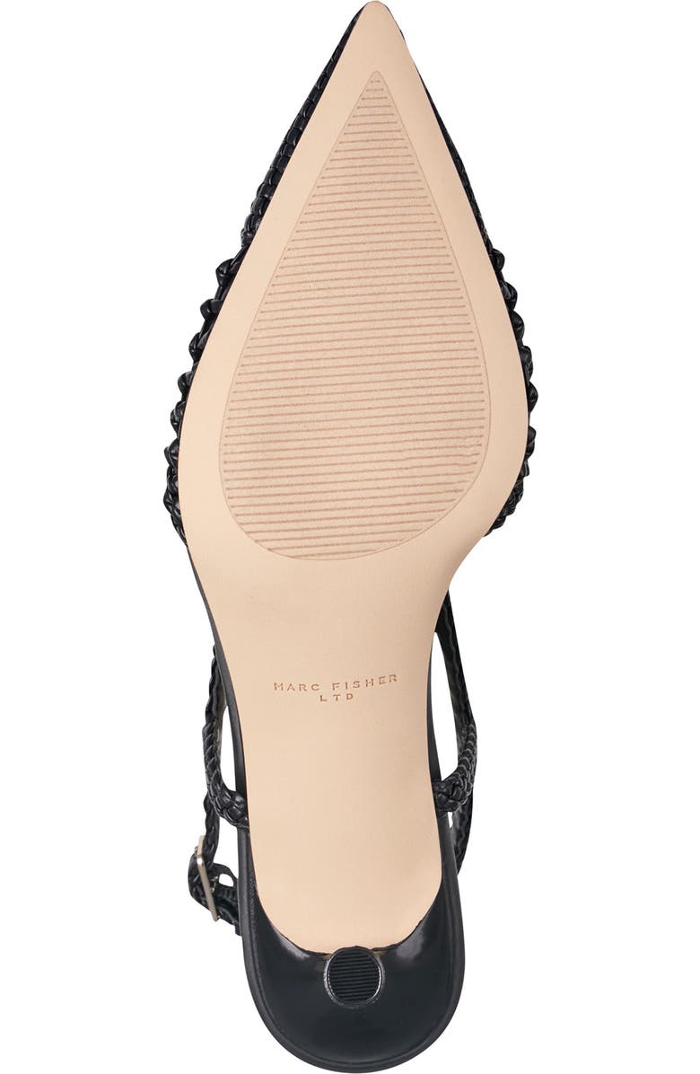 Marc Fisher Reagan Slingback Pump, Alternate, color, Black