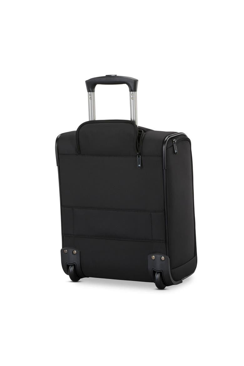 Ascella 4 2-Wheel 16" Underseater Suitcase, Alternate, color, Black