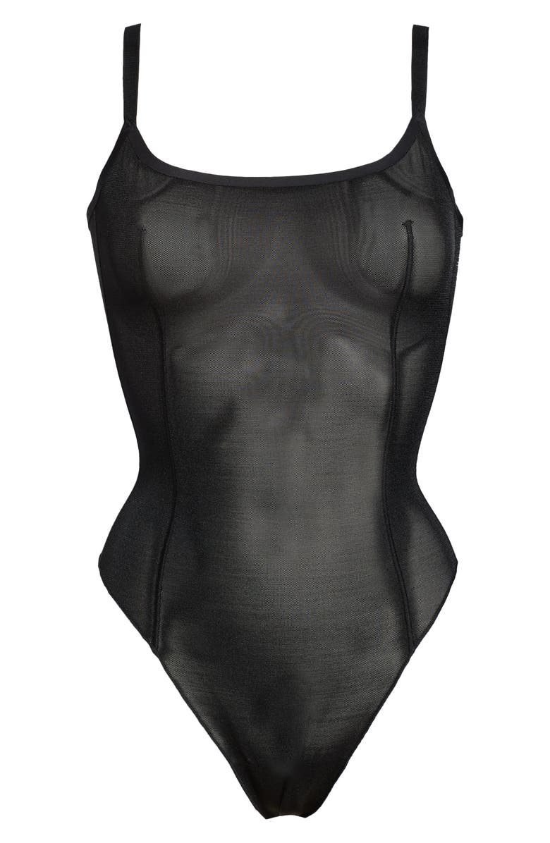 SKIMS Power Mesh Bodysuit, Alternate, color,