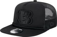 New Era Men's New Era Black Cincinnati Bengals Active Tone Golfer Snapback Hat
