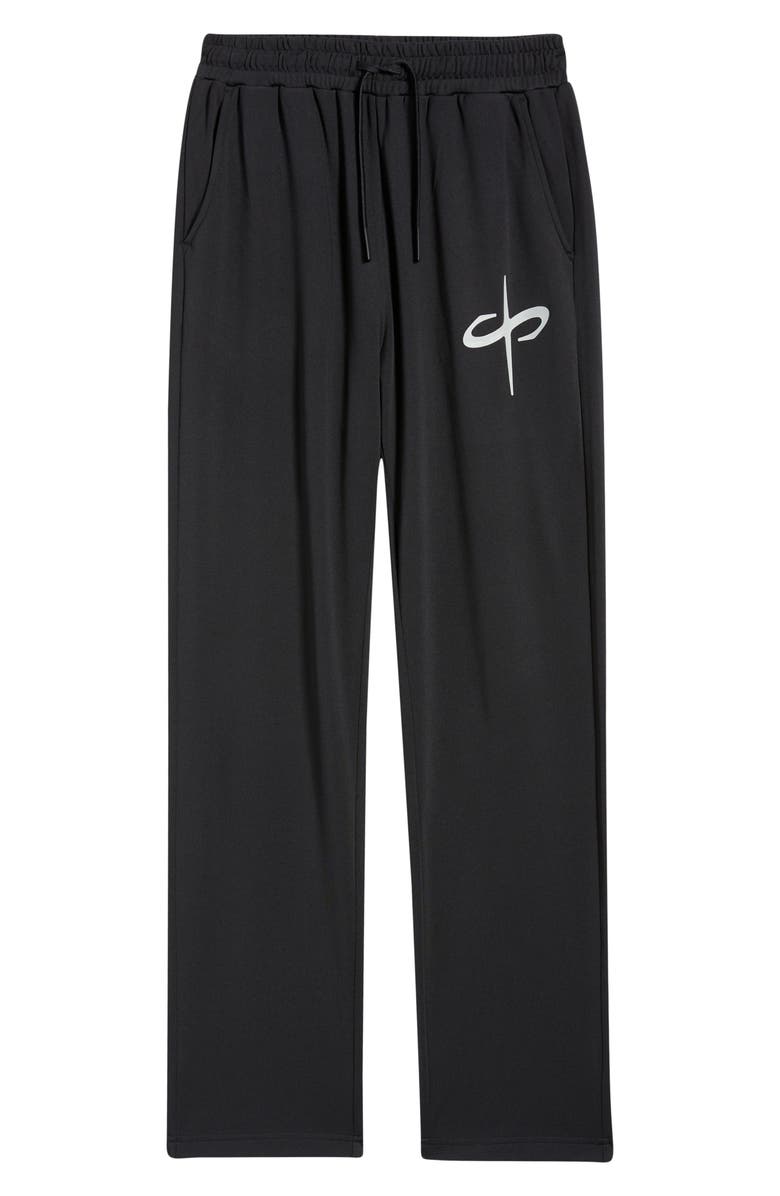 SANTO STUDIO Tempo Tonal Drawstring Pants, Alternate, color, Black