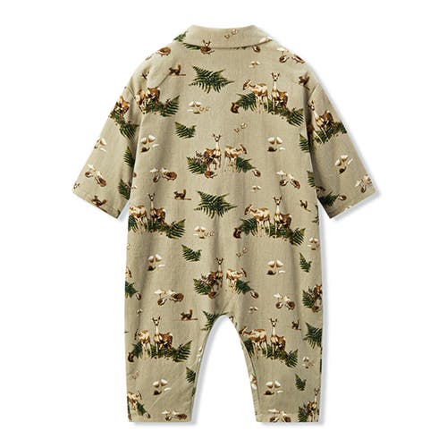 Milkbarn Organic Corduroy Cotton Snap Jumper