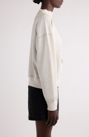 ISABEL MARANT MOBY SWEATSHIRT エクリュ　36 Moby Sweatshirt Woman light blue and ecru | ISABEL MARANT