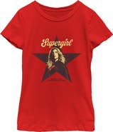 Supergirl Girl's Supergirl Star Frame Kara Graphic T-Shirt