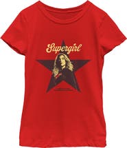 Supergirl Girl's Supergirl Star Frame Kara Graphic T-Shirt