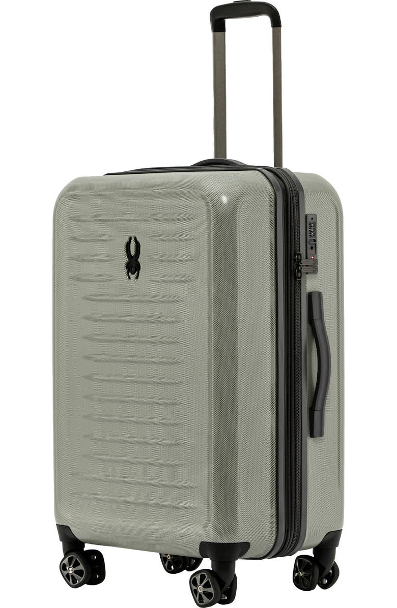 Spyder Rails 3 Piece Luggage Set, Alternate, color, Moss Gray