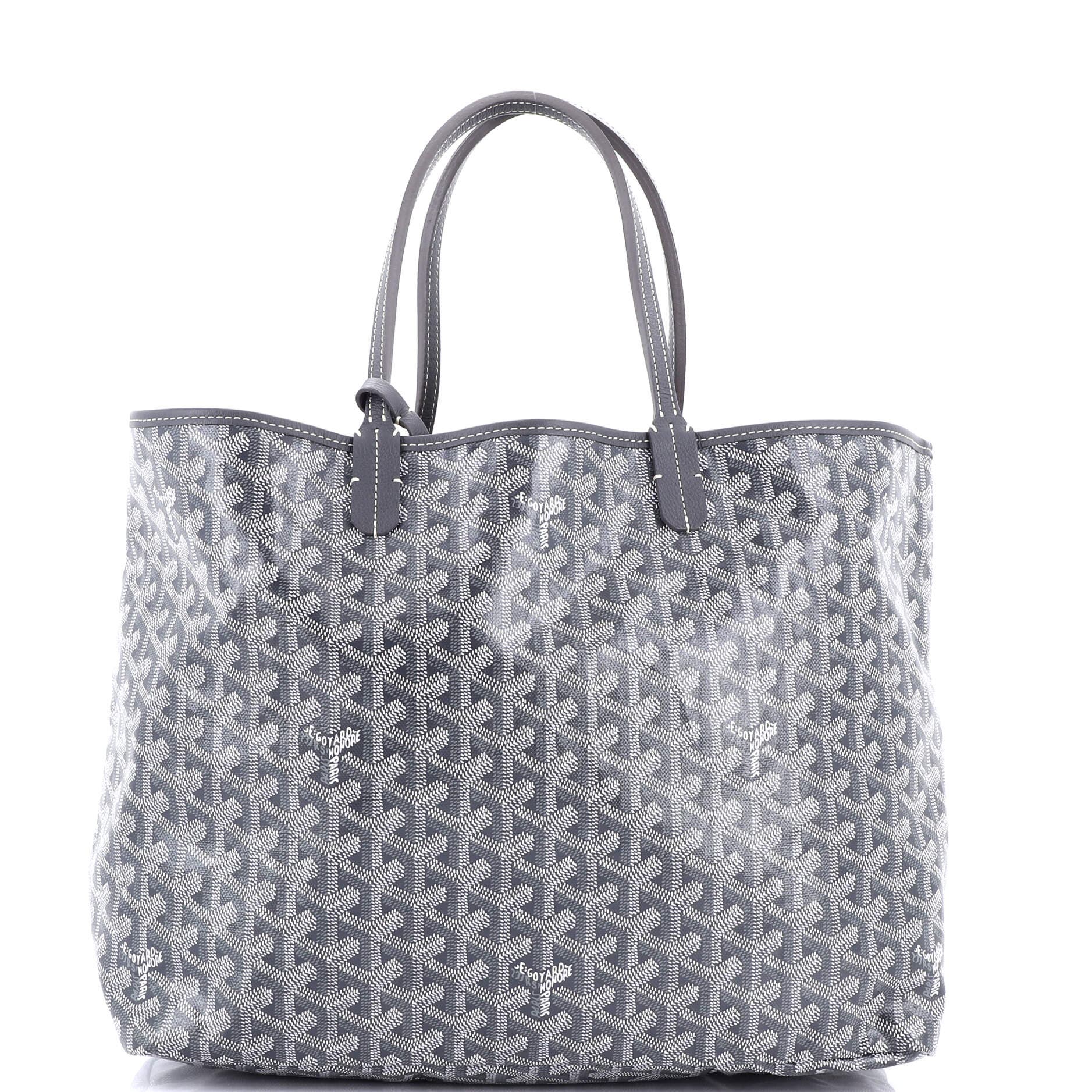 Pre-Owned Goyard Saint Louis Tote Coated Canvas PM, Main, color, 