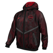 Nike Men's Nike Black Canada Soccer 2026 Anthem Mesh Dri-FIT Full-Zip Hooded Jacket