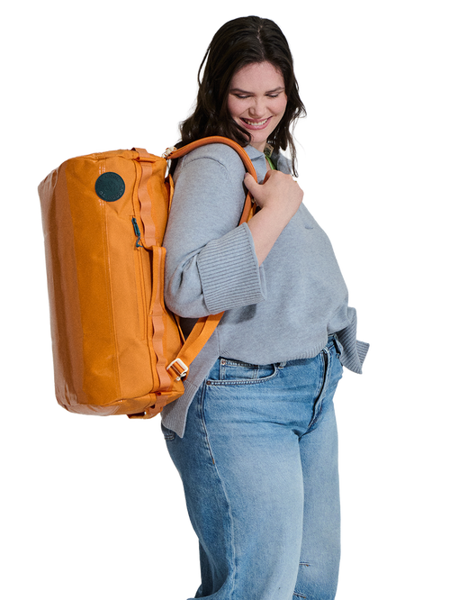 Baboon To The Moon Go-bag Duffle Small 40l In Brown