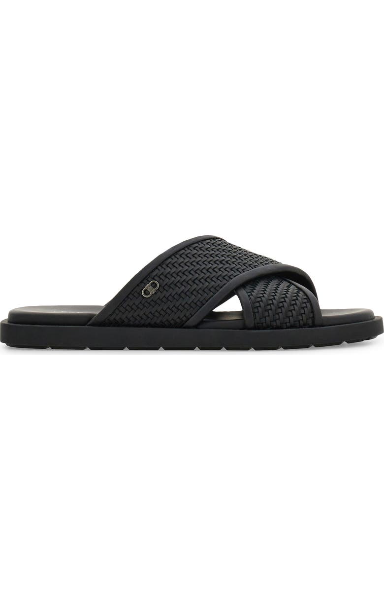 FERRAGAMO Brise 2 Slide Sandal, Alternate, color, Nero Nero Nero 1000