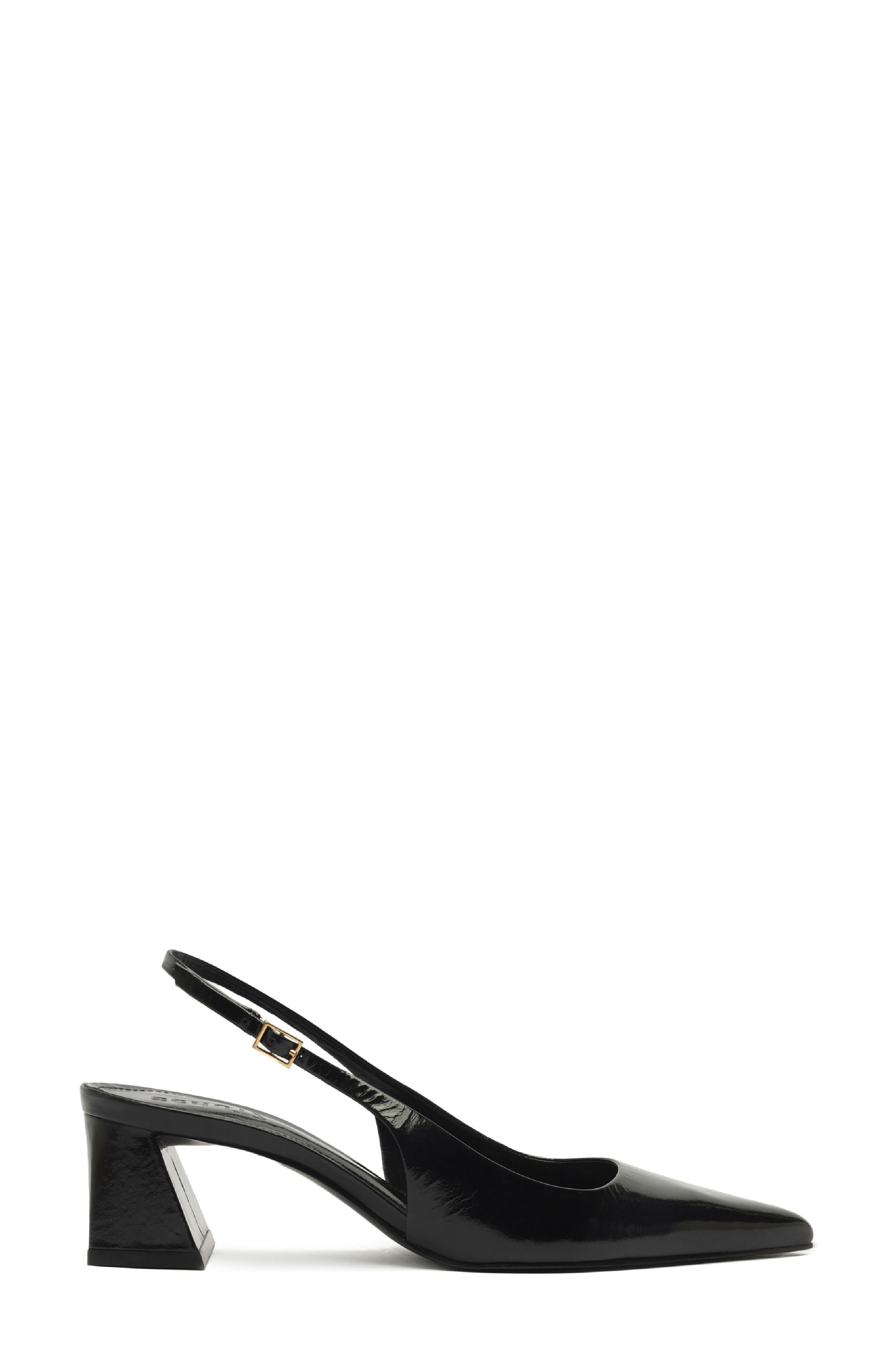 Schutz Rhonda Mid Slingback Pointed Toe Pump, Alternate, color, 