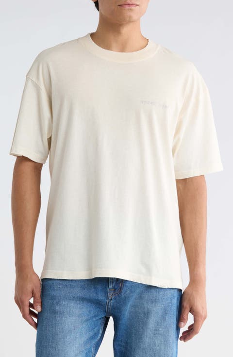 Reverse Resent Oversize Cotton & Hemp Graphic T-Shirt