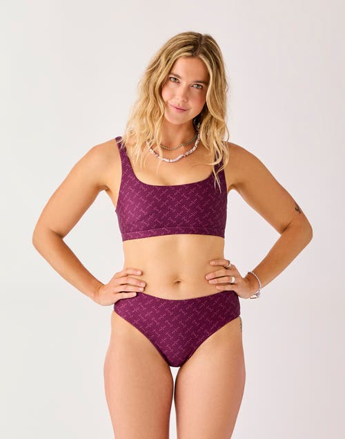 Carve Designs Pipa Compression Bottom In Purple