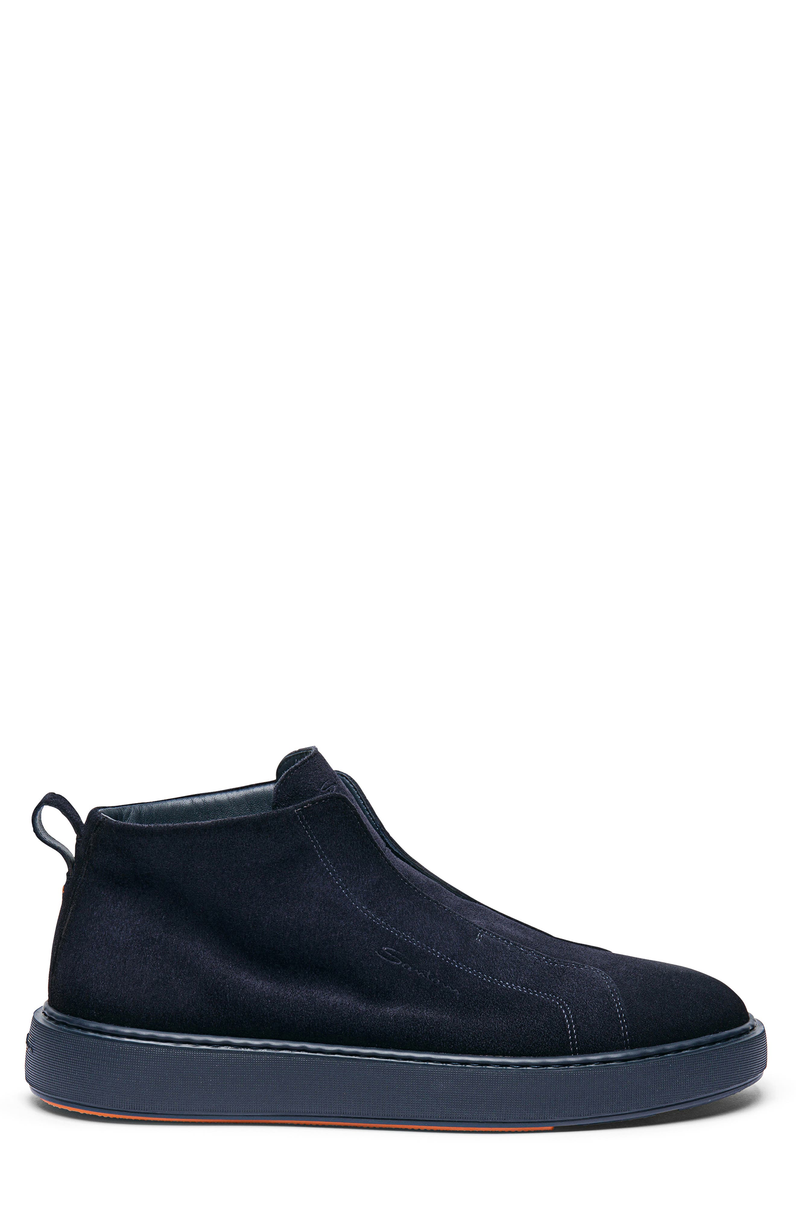 Santoni Victory Sneaker, Alternate, color, Blue