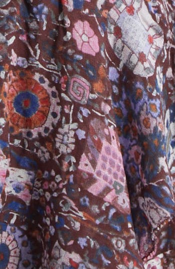 Isabel Marant Étoile Brigitte Smocked Waist Tiered Chiffon