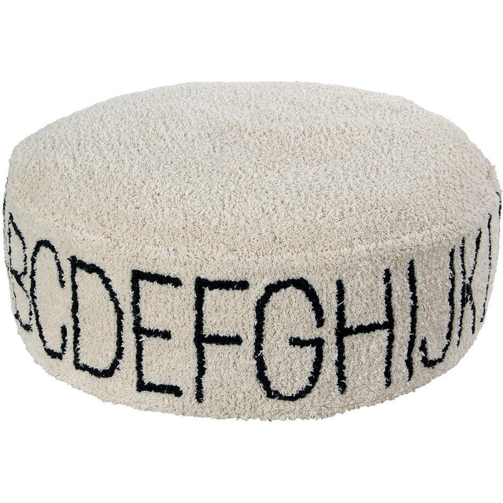 Lorena Canals ABC Pouf in Natural  product