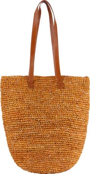 Jelavu Hamptons Raffia Tote