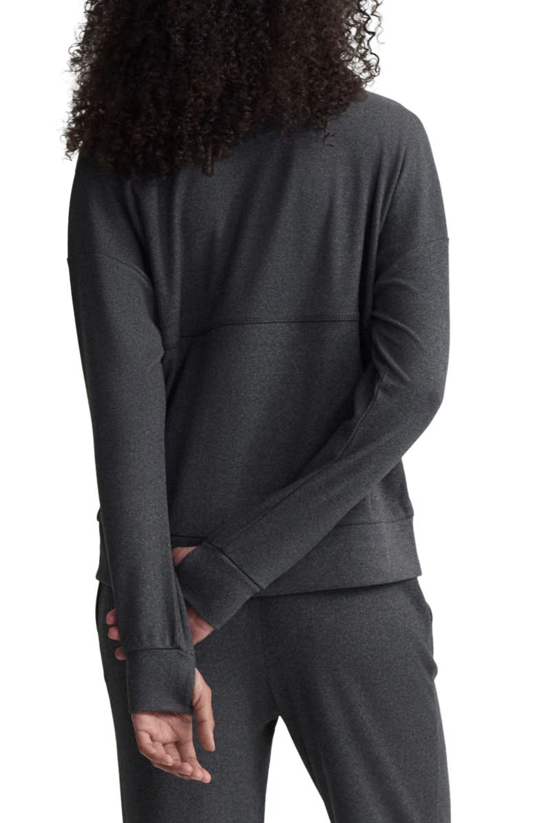 Varley Rozanna Midweight Knit Zip Jacket, Alternate, color, 