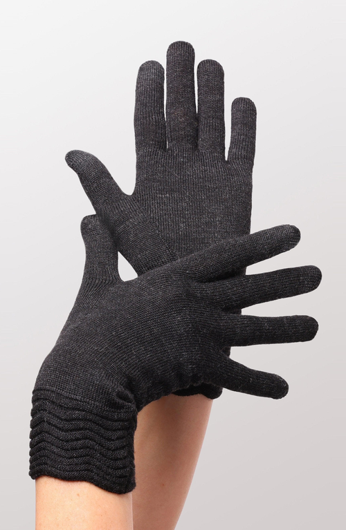 Seymoure Luxury Group Tech Gallery Touchscreen Glove In Black