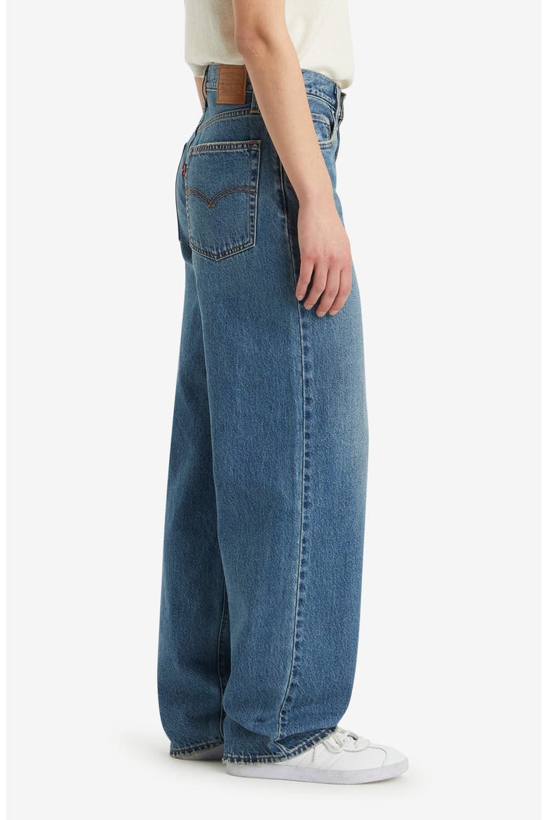 Baggy High Waist Wide Leg Dad Jeans, Alternate, color, METAPHOR MIX