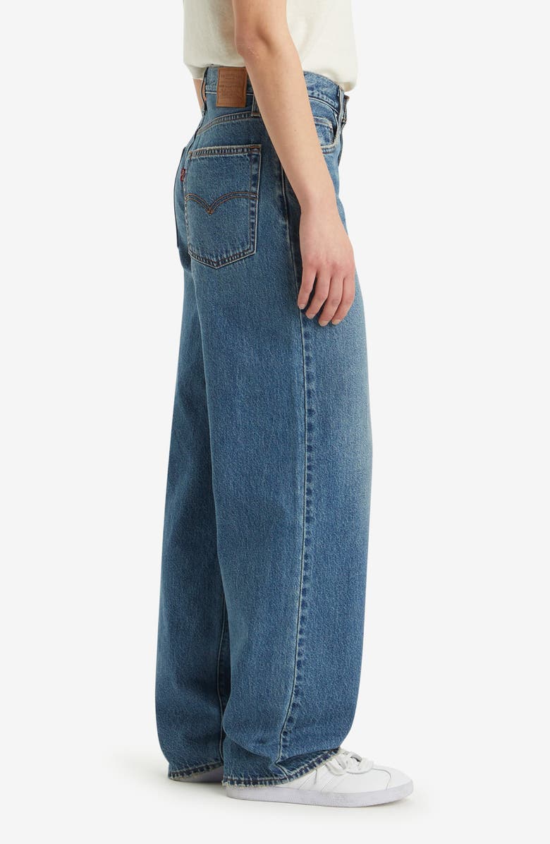 Levi's<sup>®</sup> Baggy High Waist Wide Leg Dad Jeans, Alternate, color, Metaphor Mix
