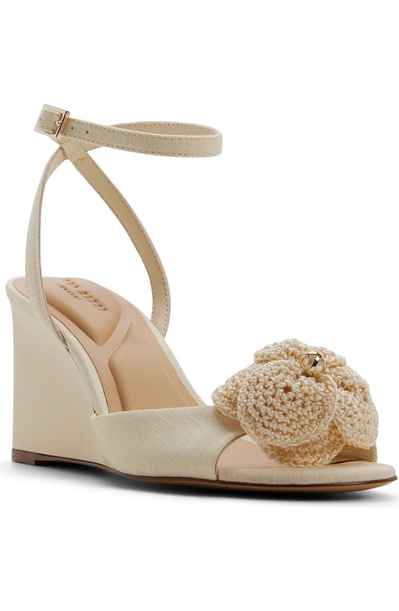 Ted Baker Bridge Ankle Strap Wedge Sandal, Main, color,