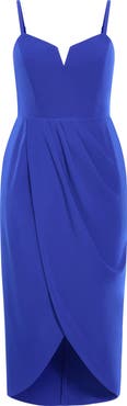 City Chic Sassy Flex Fit Tulip Midi Dress