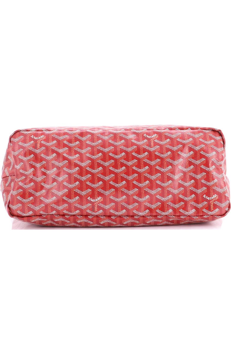 Pre-Owned Goyard Boheme Hobo Coated Canvas, Alternate, color, Red