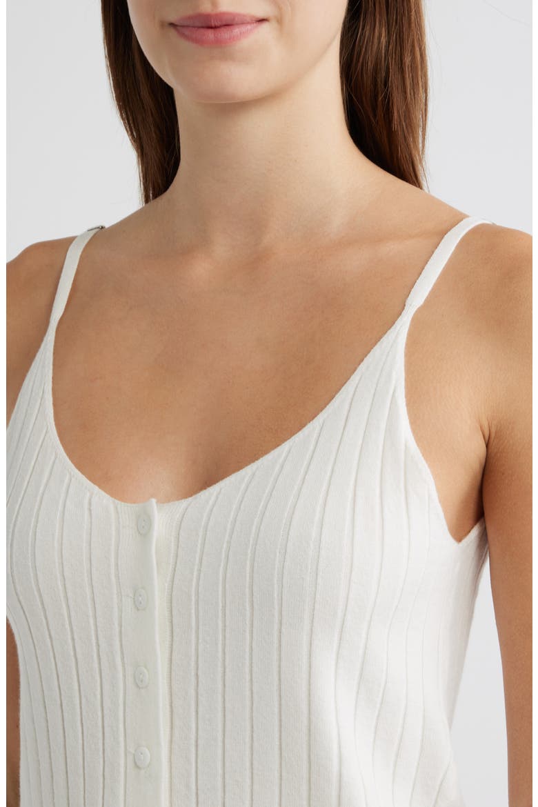 Vieste Rib Knit Camisole, Alternate, color, ECRU