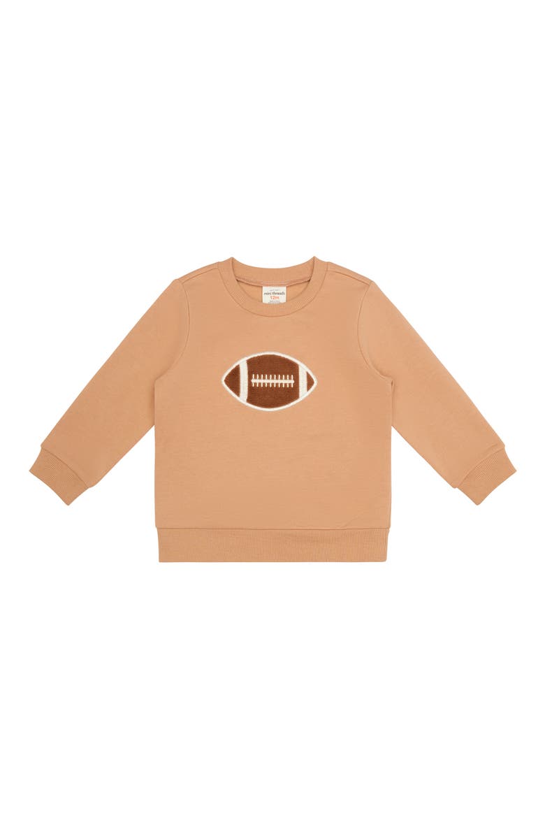 4-Piece Football Sweatshirt, Joggers, Knit Beanie & Socks Set, Alternate, color, FOOTBALLS