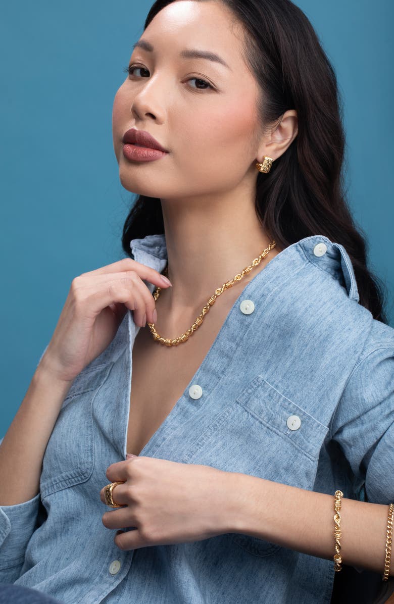 Bony Levy 14K Gold Mixed Chain Necklace, Alternate, color, 