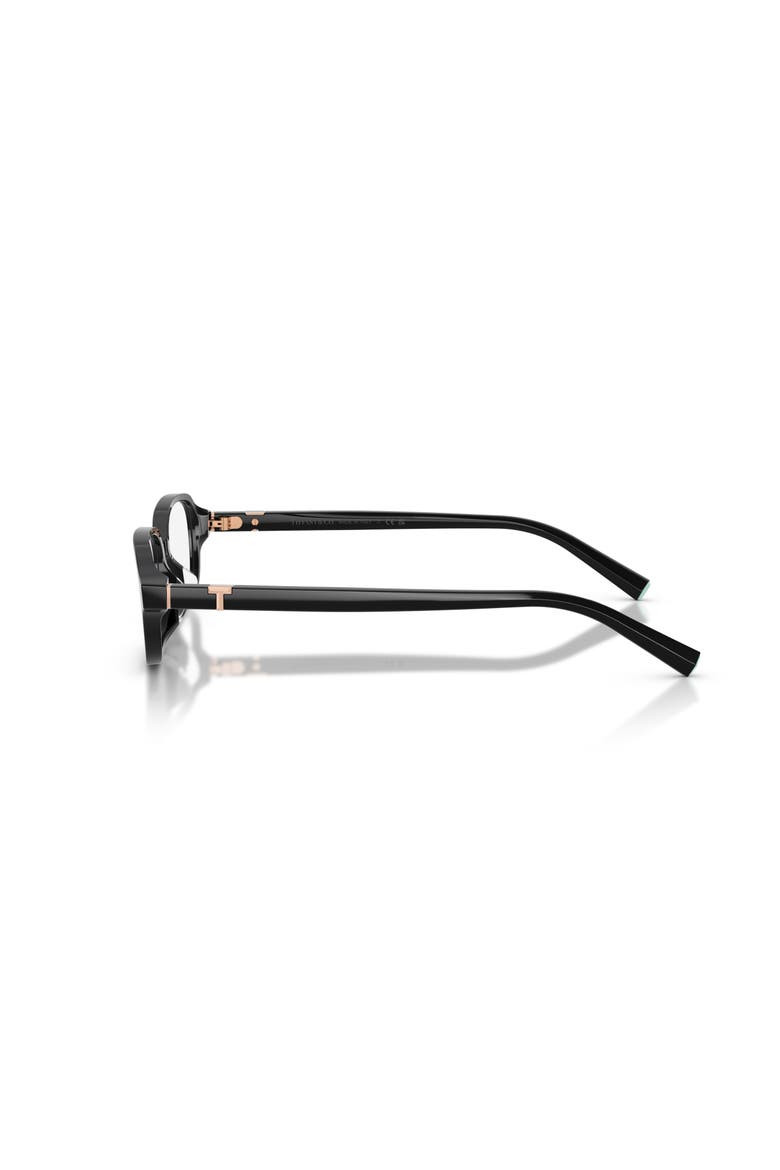 52mm Rectangle optical glasses, Alternate, color, Black